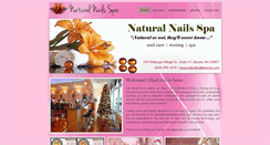 Desktop Screenshot of naturalnailsboone.com